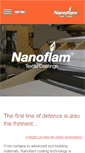 Mobile Screenshot of nanoflam.com